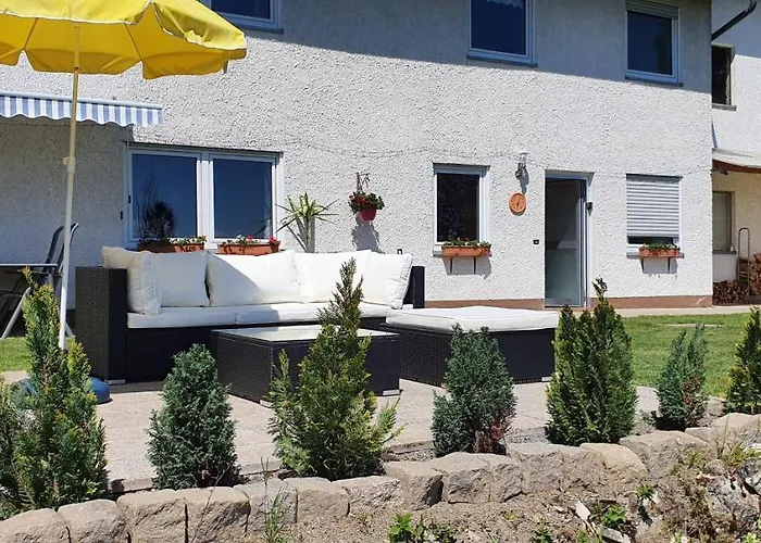 公寓 Moderne Mit Eigenem Garten Und Traumhaften Blick Wilhelmsthal